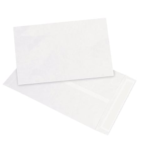 Bsc Preferred 10 x 15'' White Flat Tyvek Envelopes, 100PK BUY00017043